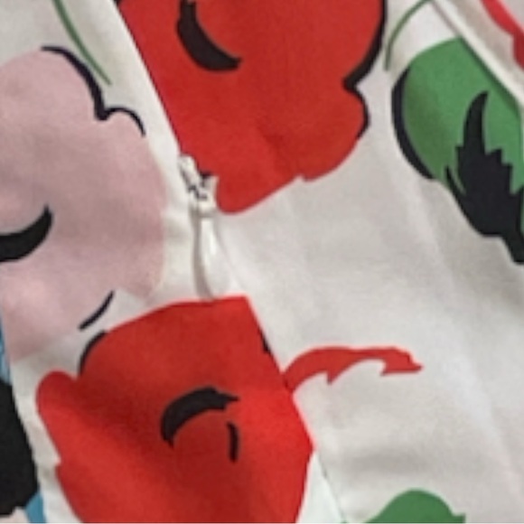 Maternity Poppy Ruffle Cap sleeves Nursing Dress Size Medium - Picture 8 of 12